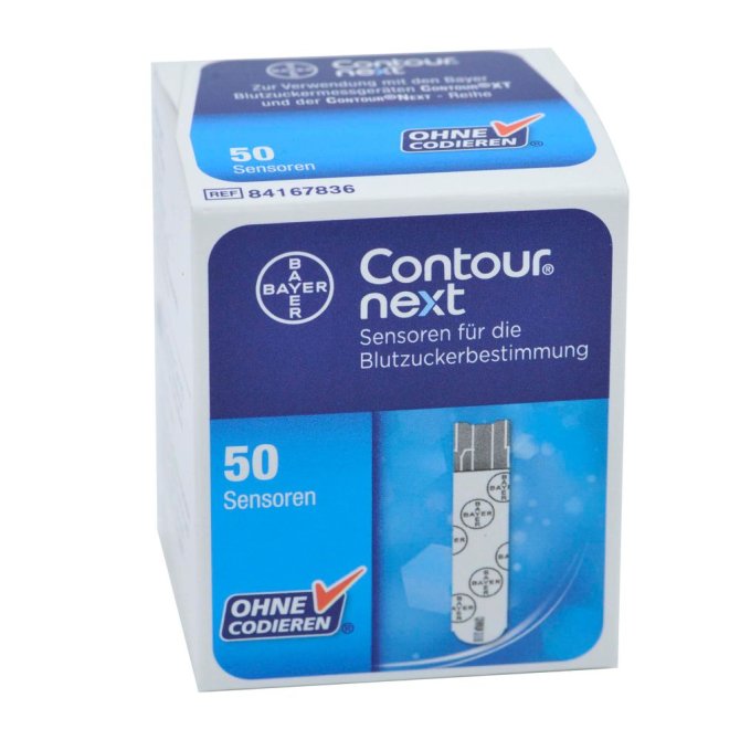 Contour Next, Blutzuckersensoren [50 Stück]