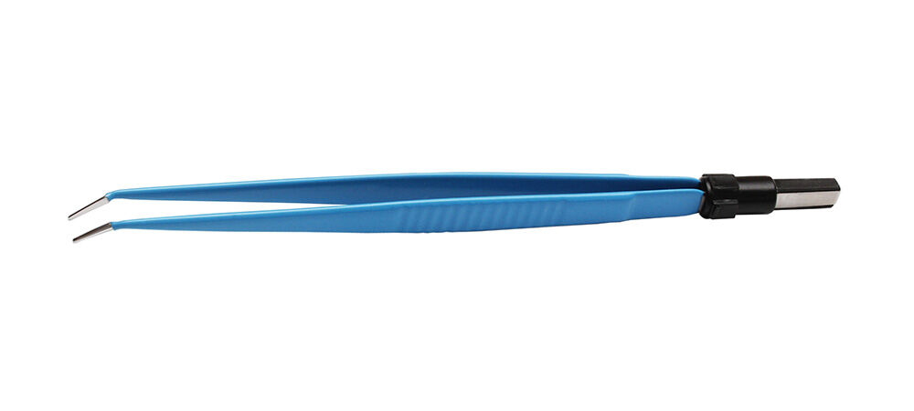 Einmal-Bipolarpinzette gerade 200 mm Spitze 1 mm abgewinkelt steril [20 Stück]