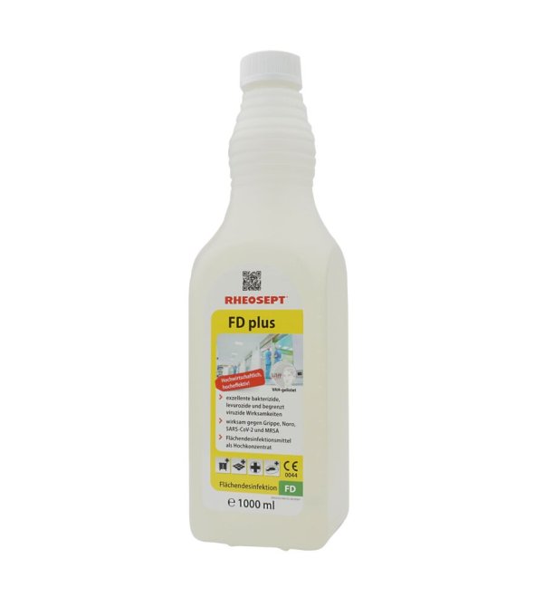 RHEOSEPT FD plus 1 Liter Flächendesinfektionsmittel-Konzentrat