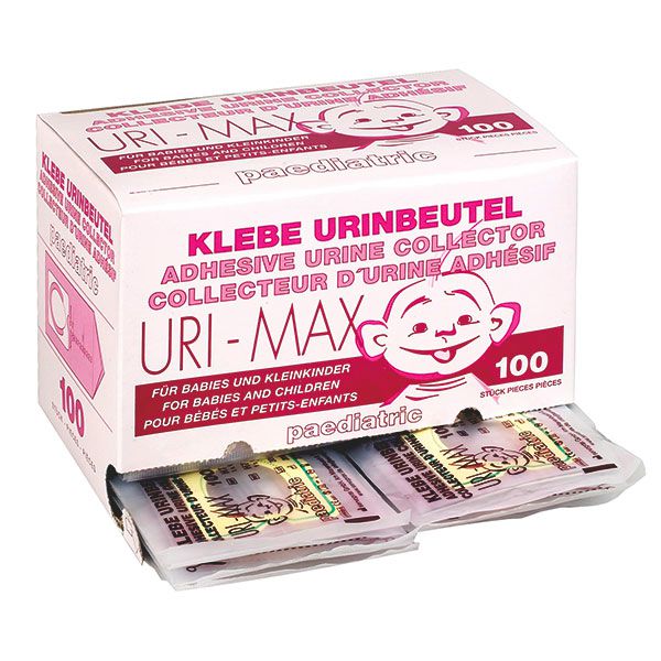 Uri Max Urin-Klebebeutel für Kinder, steril [100 Stück]