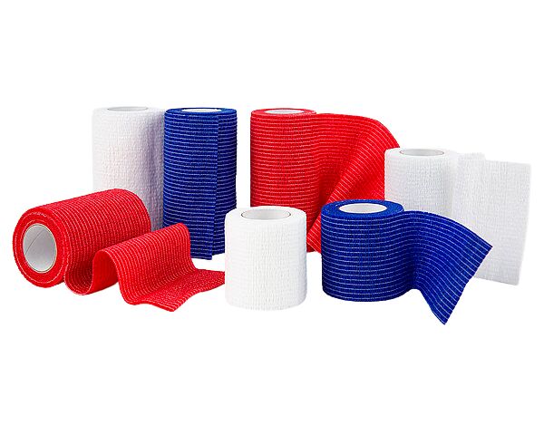 Elastus active comfort blau elastische Binde [7,6 cm x 4,5 m] [10 Stück]