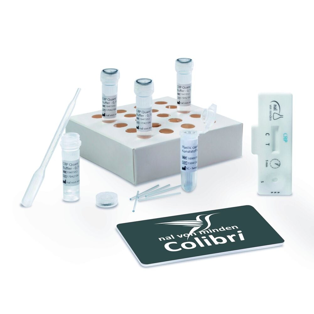 Nadal CRP Quant Test Testkassetten [20 Stück]