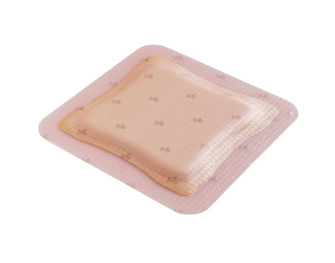 Allevyn Ag Adhesive steril Schaumverband [17 cm x 18 cm] [12 Stück]