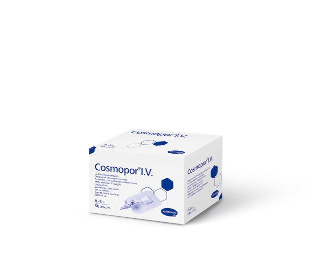 Cosmopor I.V., steril, einzeln eingesiegelt [8 x 6cm] [50 Stück]