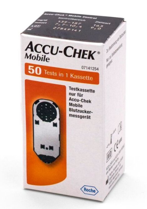 Accu-Chek Mobile Testkassette [50 Stück]