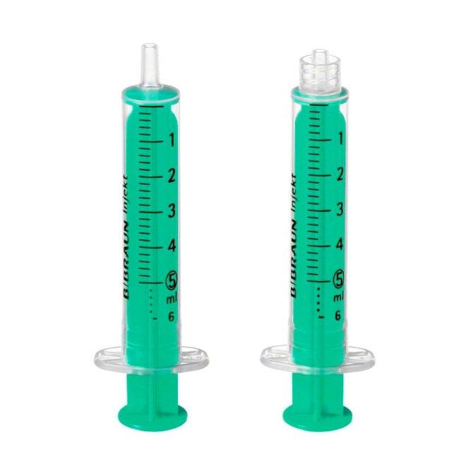 E.-Spritze, Injekt Luer Lock, 2-teilig, einzeln steril [5 ml]