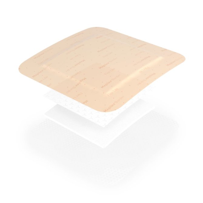 Mepilex Border Flex Lite steril [4 x 5 cm] [10 Stück]