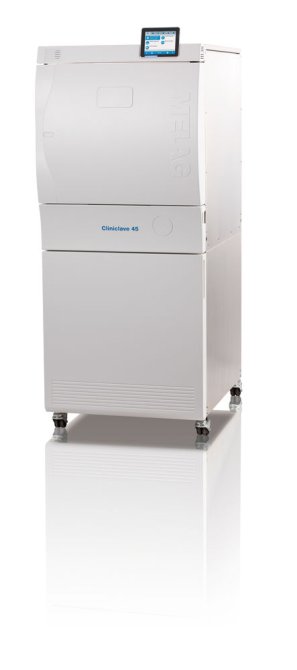 Cliniclave 45, Tischgerät, Türanschlag links, inkl. Unterschrank Nr. 11045