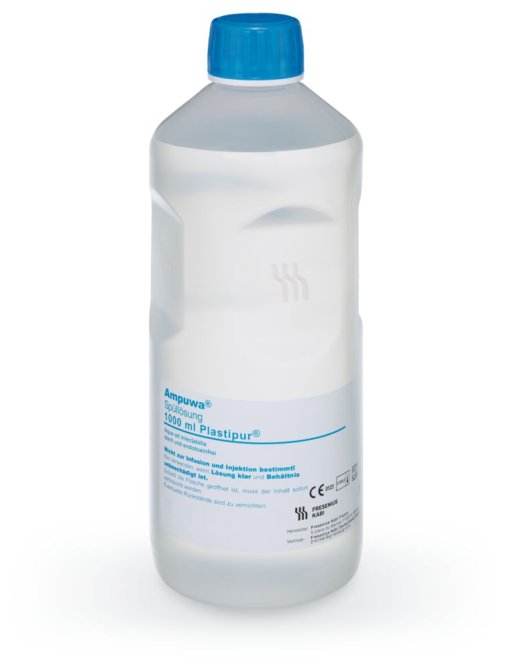 Isotonische Kochsalzlösung für Spülzwecke 0,9% [500 ml] [12 Stück]