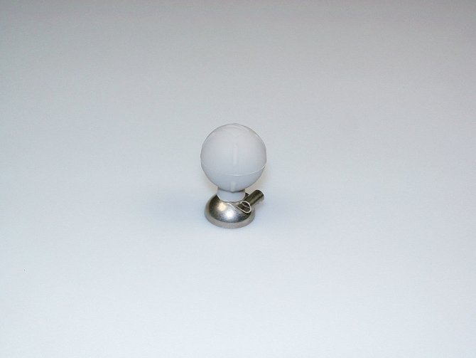 Brustwand-Saugelektrode für Erwachsene, 20 mm für 4 mm Bananenstecker, grauer Gummiball