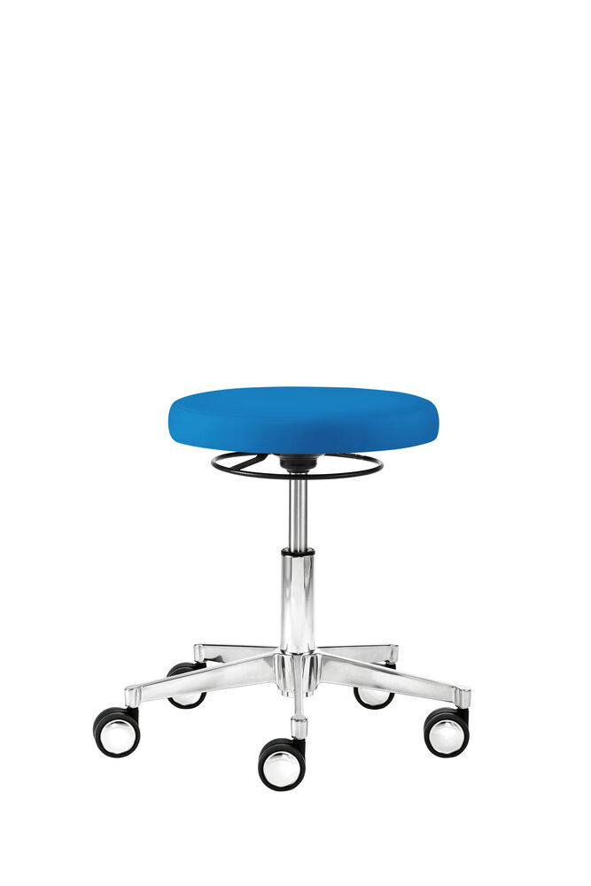 Drehhocker myXPERT 41,5-52,5cm mit Maxi-Teller