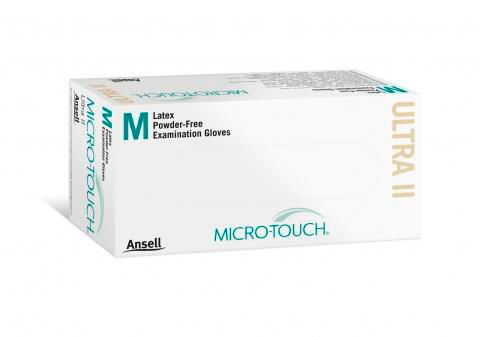 U.-Handschuhe Micro Touch Ultra II, puderfrei, Latex [Gr. S] [100 Stück]