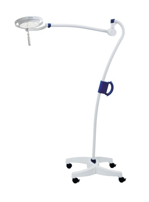 MACH LED 120 Untersuchungsleuchte, Stativmodell, SWING-Stativ mit Vierfuß, Netzteil am Fuß, 40.000 Lux, (Fixfokus)