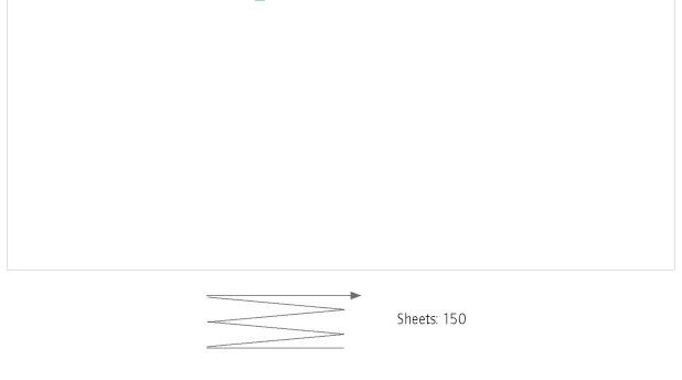 CTG-Papier für Baby Dopplex 3000 150 Blatt [151 mm x 150 mm]