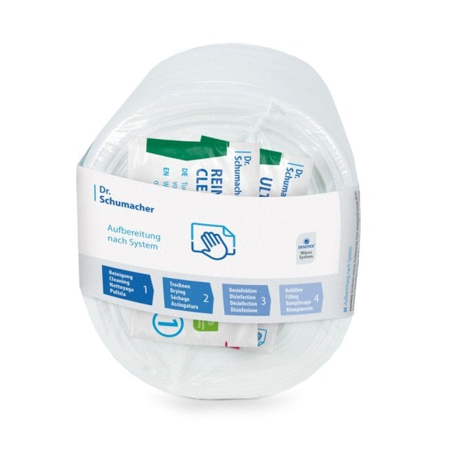 Eco Wipes Vliestücherrolle [32 x 30 cm] [6 x 100 Stück]