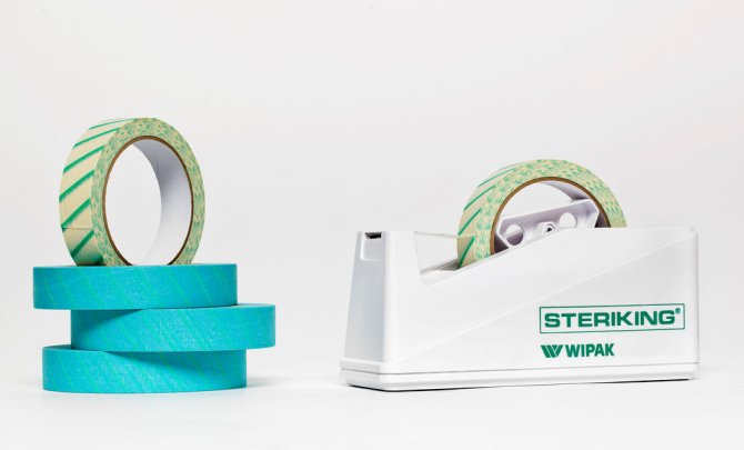 Klebeband mit Heißluftindikator, 19 mm x 50 m