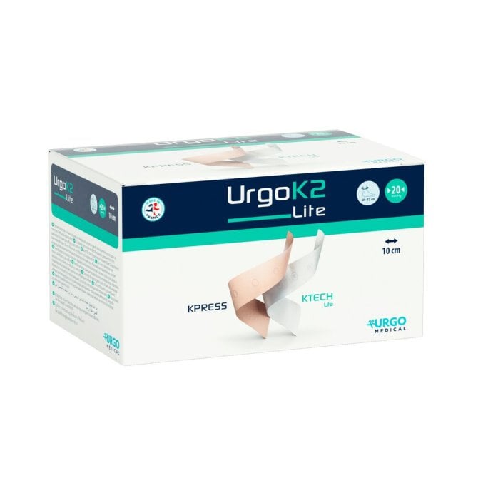 UrgoK2 Lite, 2-lagiges Kompressionssystem [Knöchelumfang 25 - 32 cm]