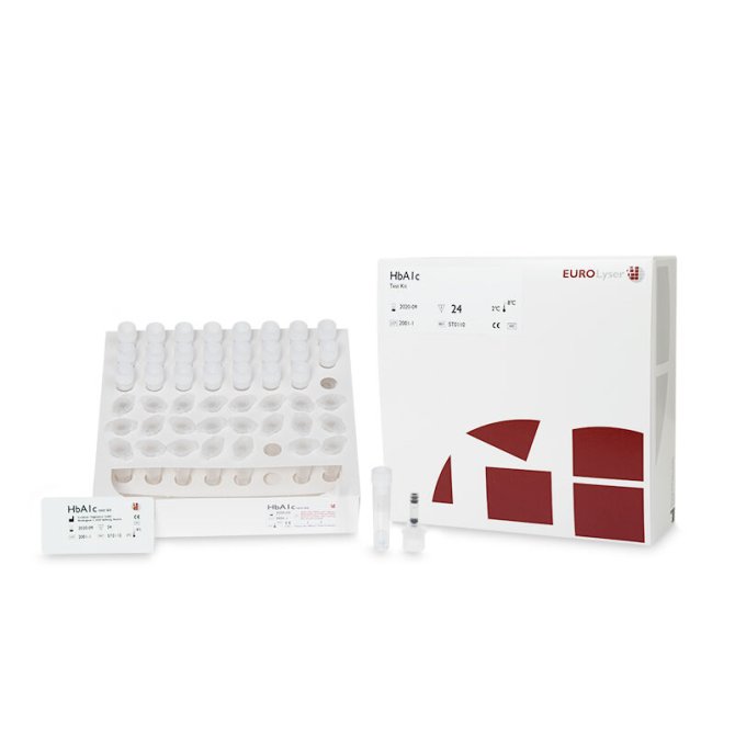 Hba1C Testkit 24 Tests für Cube S