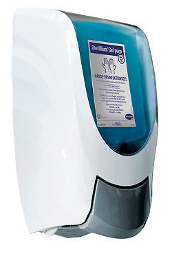 Bode CleanSafe basic Desinfektionsmittelspender aus Kunststoff