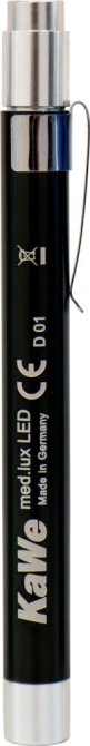LED Diagnostikleuchte med.lux Pen schwarz