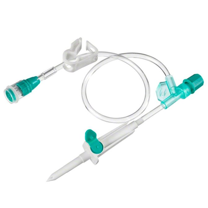 Cyto-Set Infusomat Space mit 5 nadelfreien Ventilen