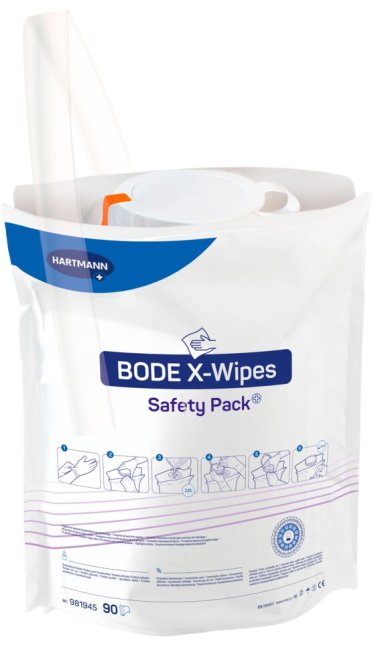 Bode X-Wipes Safety Pack [90 Stück]