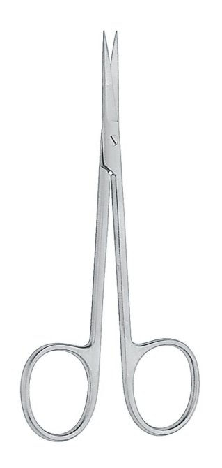Fadenschere, gerade, sp/sp, 11,5 cm