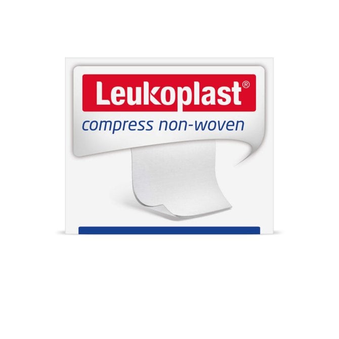 Leukoplast compress non-woven steril Vlieskompresse 6-lagig [7,5 x 7,5 cm] [25 x 2 Stück]