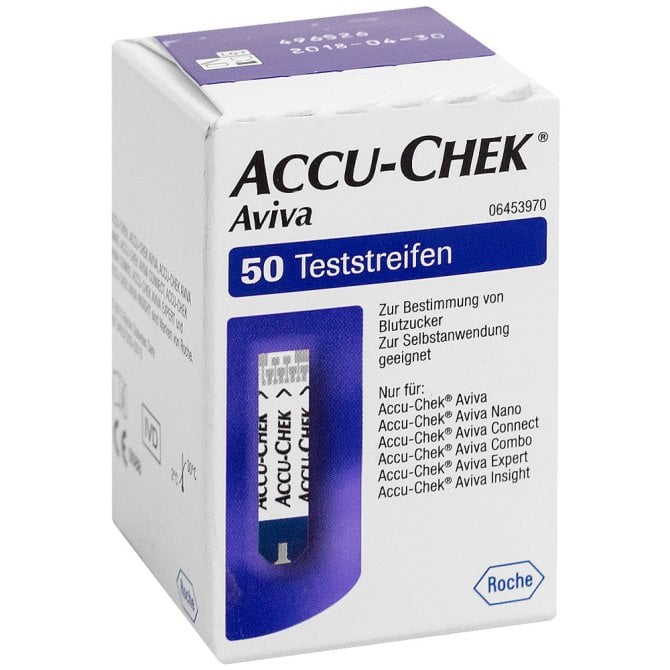 Accu Chek Aviva Blutzucker-Teststreifen [50 Stück]