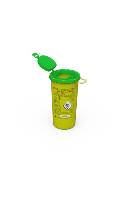 Entsorgungsbox Medi-Müll rund [0,5 Liter]