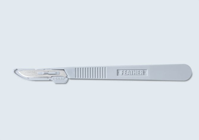 Feather Einmal-Skalpelle, Fig. 10 [20 Stück]