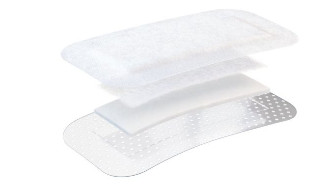 Cosmopor silicone Wundverband [7,2 x 5 cm] [50 Stück]