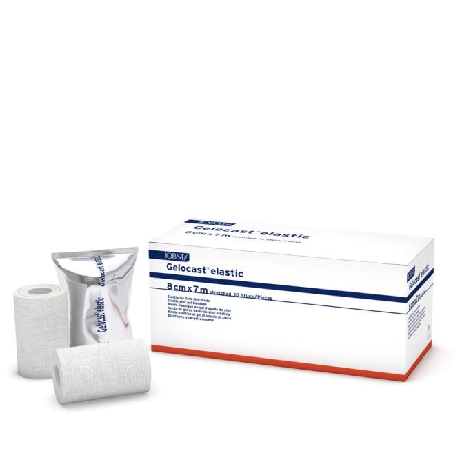 Gelocast elastic Zink-Gel-Binde [10 cm x 10 m] [10 Stück]