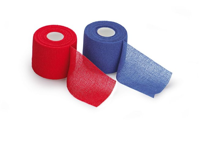 Peha-haft Color blau Fixierbinde [6 cm x 21 m]