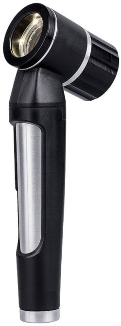 LuxaScope Dermatoskop CCT LED 2.5V weiß Kontaktscheibe MIT Skalierung