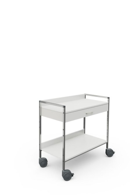 Variocar 90 Basiswagen mit 1 Schublade weiß