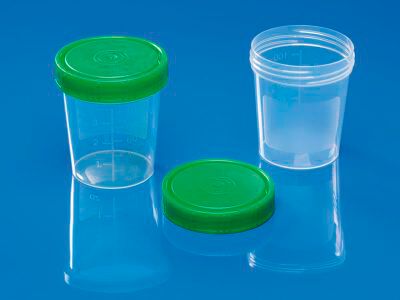 Urinbecher ohne Schraubdeckel [100 ml] [1000 Stück]