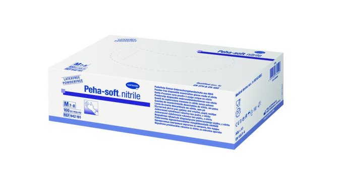 Peha-soft nitrile pf, Untersuchungshandschuhe [Gr. XS] [100 Stück]
