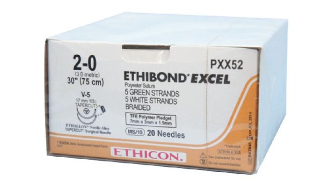Ethibond Excel grün geflochten OS4 0 75 cm [36 Stück]