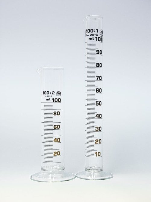 Messzylinder niedere Form 50 ml
