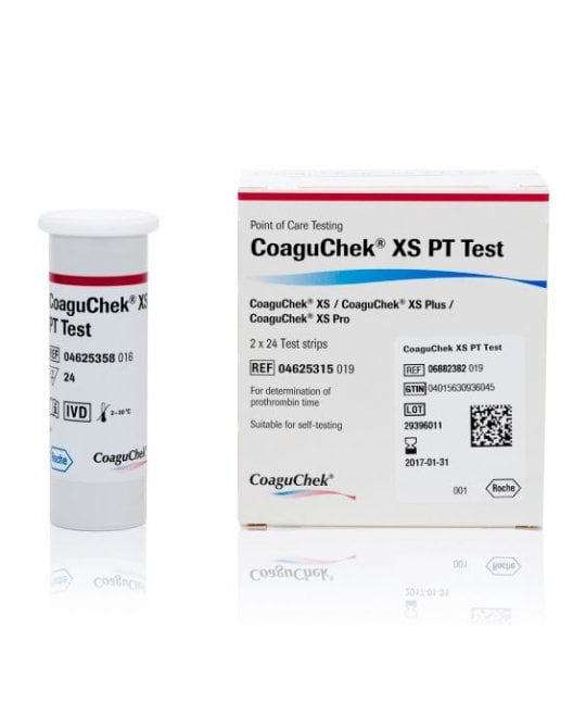 CoaguChek XS PT Test [2 x 24 Stück]