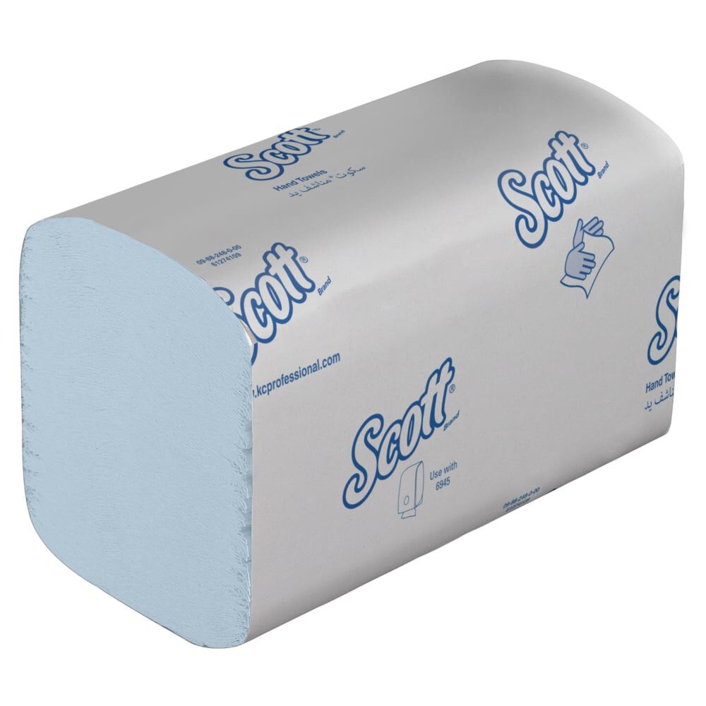 Scott Control Handtücher medium blau [31,5 x 20 cm] [3600 Stück]