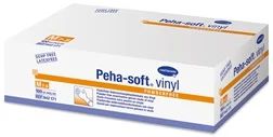 Peha-soft Syntex powderfree, Vinyl-Handschuhe, unsteril [Größe M] [100 Stück]