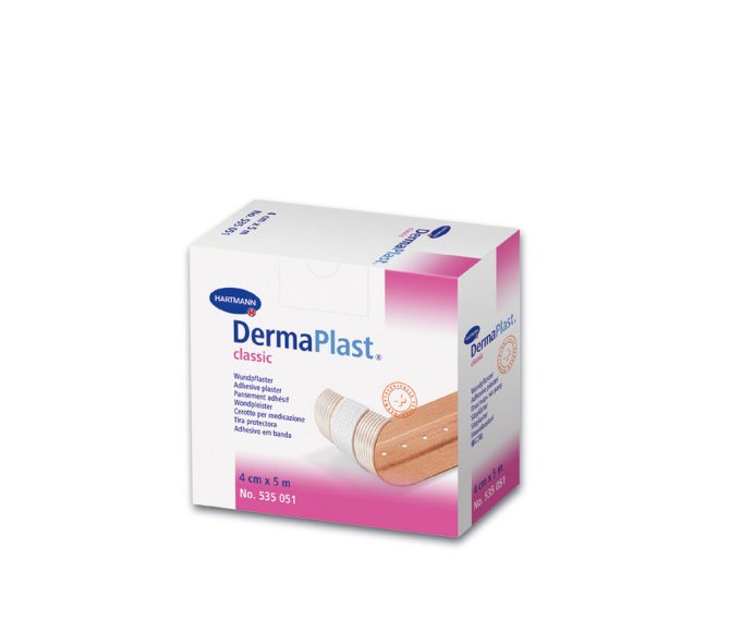DermaPlast classic, Wundpflaster [4 cm x 5 m]
