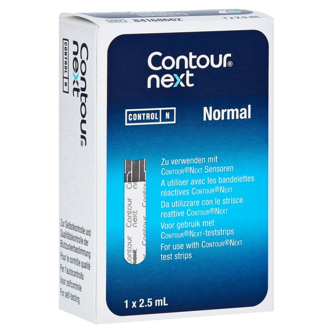 Kontrolllösung normal für Contour Next/Care