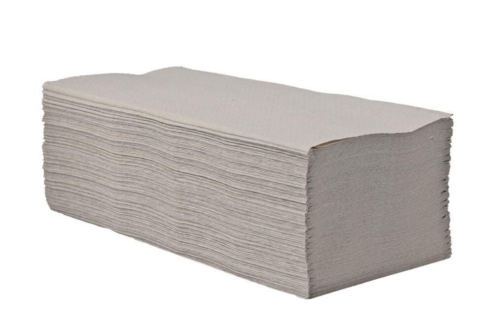 Papierhandtücher ECO natur 1-lagig ZZF [25 x 23 cm] [5000 Stück]