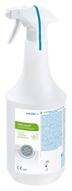 Mikrozid universal liquid 1l Flächendesinfektion Sprühflasche