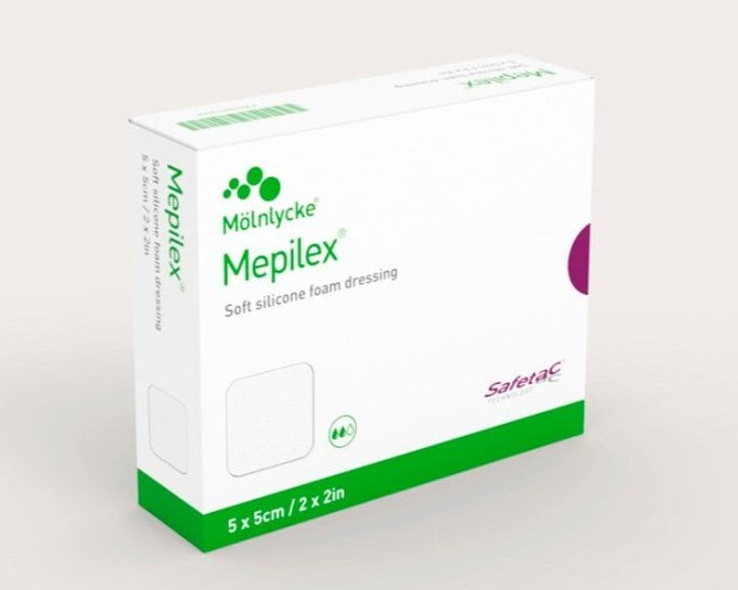 Mepilex Absorbtionsverband [10 x 12cm] [5 Stück]