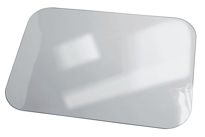 Fußauflage, 600 x 400 x 2 mm, PVC, klar