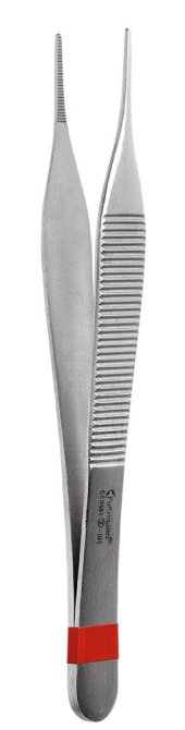 Micro-Adson-Pinzette anatomisch Maulbreite 0,88mm [12 cm] [25 Stück]